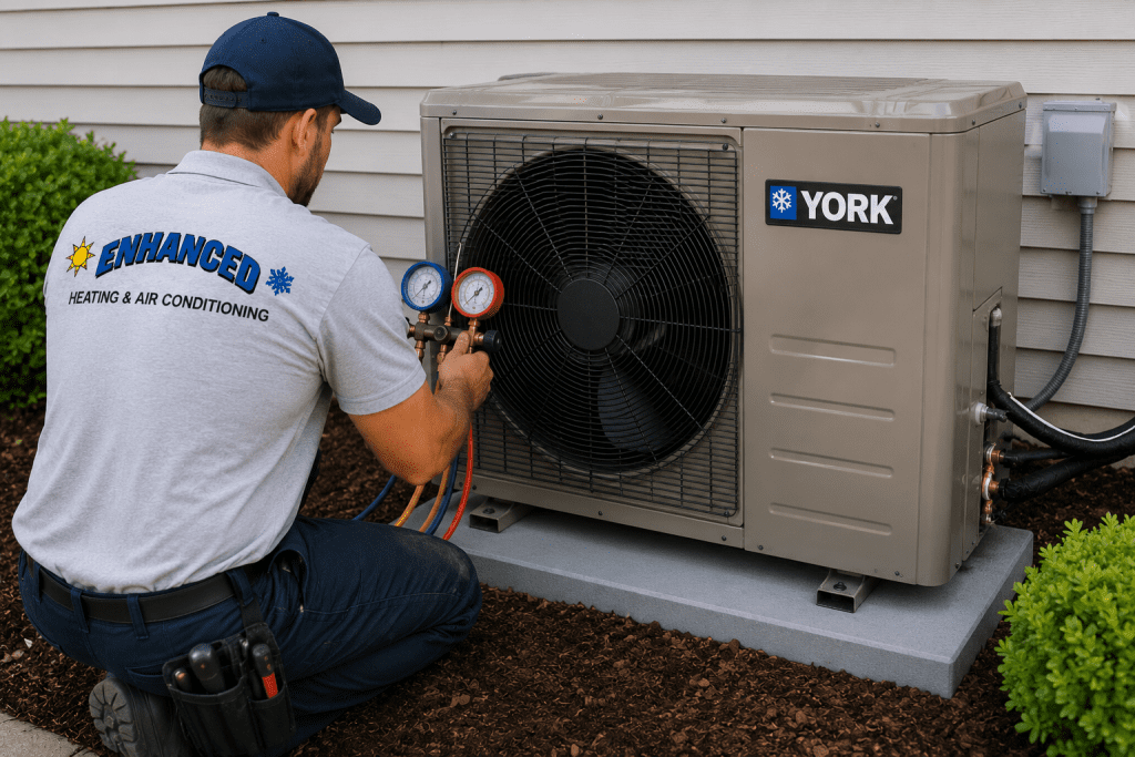 york heat pump installation in Newark DE